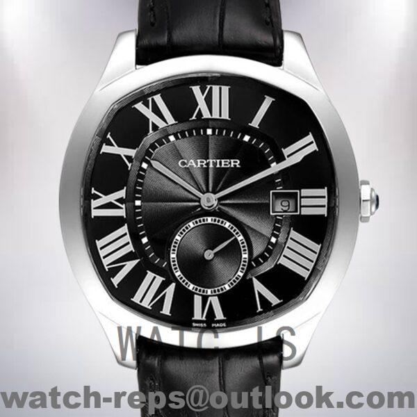 Cartier Drive de Cartier WSNM0009 Men's 40mm Black Dial Quartz Watch