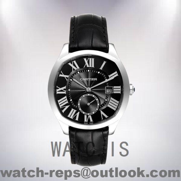 Cartier Drive de Cartier WSNM0009 Men's 40mm Black Dial Quartz Watch - Image 2