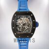 Richard Mille RM35 Around 48*40mm RM35-014 Men Rubber Band Black-tone Watch - Image 6