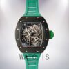 Richard Mille RM35 Around 48*40mm RM35-014 Men Rubber Band Black-tone Watch - Image 8