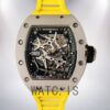 Richard Mille RM35 Men RM35-019 Around 48*40mm Silver-tone Mechanical Watch
