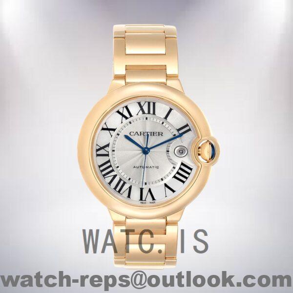 Cartier Ballon Bleu W69005Z2 Men's 42mm/36mm White Dial Quartz/Automatic Watch - Image 2
