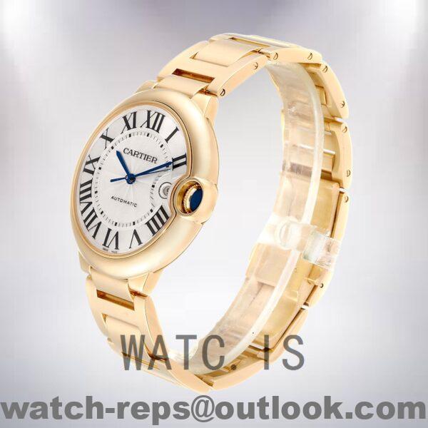 Cartier Ballon Bleu W69005Z2 Men's 42mm/36mm White Dial Quartz/Automatic Watch - Image 3