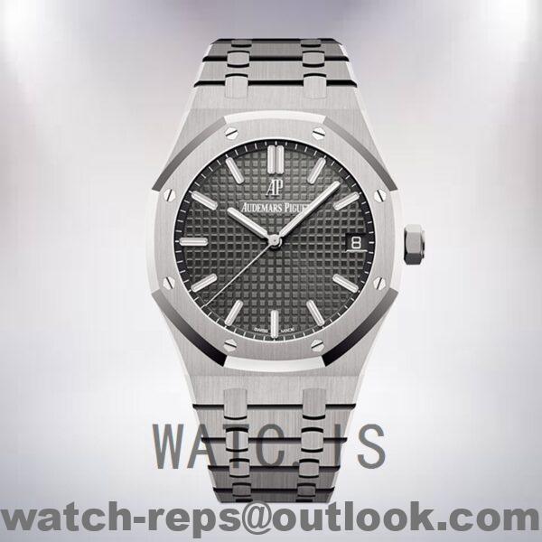 Audemars Piguet Royal Oak Men’s 41mm 15500ST.OO.1220ST.02 Grey Dial Watch 5