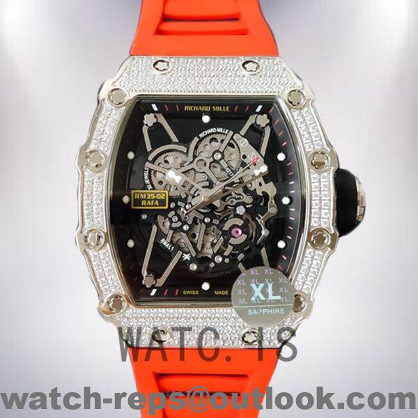 Richard Mille RM35-02 RM35-02-025 Around 45mm Men Mechanical Watch