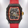 Richard Mille RM 67-02 RM 67-02 Men Around 40mm Transparent Dial Black Watch