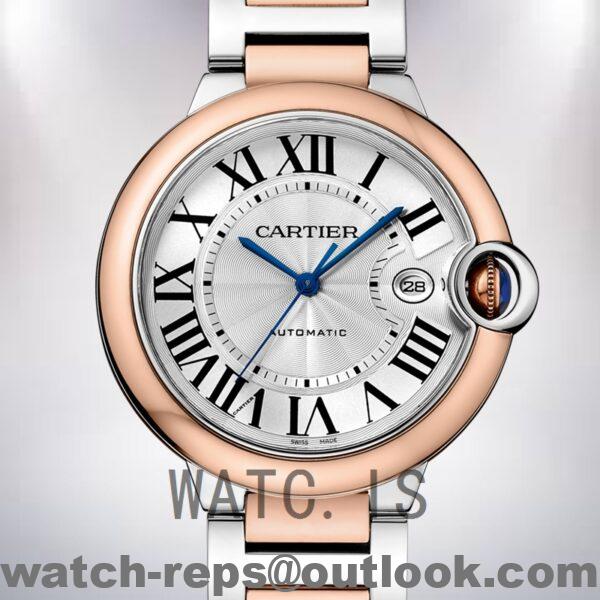 Cartier Ballon Bleu Unisex 36mm/42mm W2BB0034 Silver Dial Watch 4