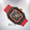 Richard Mille RM 67-02 RM 67-02 Men Around 40mm Transparent Dial Black Watch - Image 3