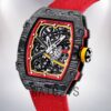 Richard Mille RM 67-02 RM 67-02 Men Around 40mm Transparent Dial Black Watch - Image 4