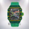 Richard Mille RM 67-02 RM 67-02 Around 40mm Men Strap Green Watch - Image 2