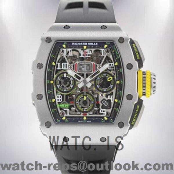 Richard Mille RM 11-03 Around 40mm Men RM 11-03 Silver Watch 4