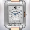 Cartier Tank Anglaise 36mm Men's WT100025 Silver-tone Watch