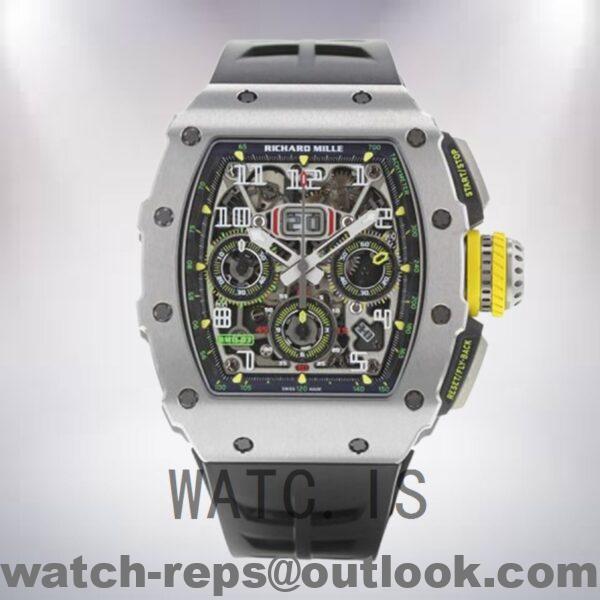 Richard Mille RM 11-03 Around 40mm Men RM 11-03 Silver Watch 5