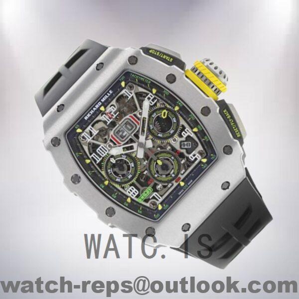 Richard Mille RM 11-03 Around 40mm Men RM 11-03 Silver Watch 6