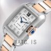 Cartier Tank Anglaise 36mm Men's WT100025 Silver-tone Watch - Image 3