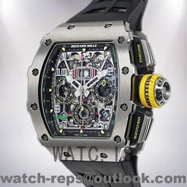 Richard Mille RM 11-03 Around 40mm Men RM 11-03 Silver Watch 7