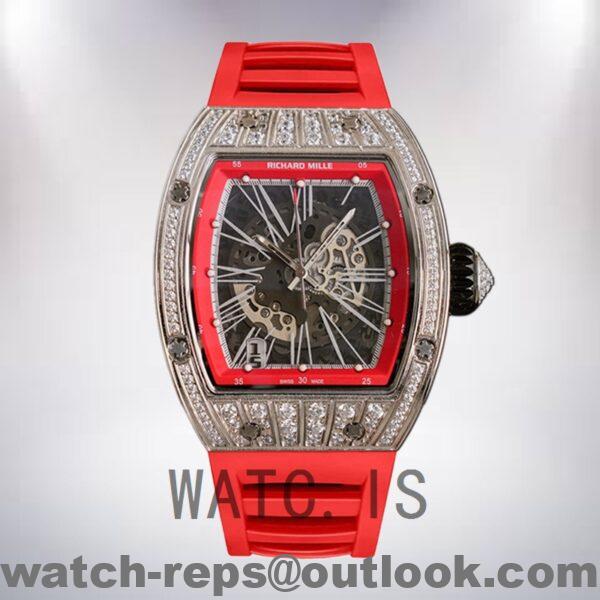 Richard Mille RM023 Around 50*40mm RM023 Men Rubber Band Watch - Image 2