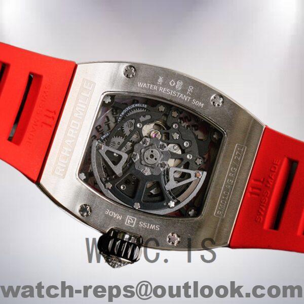Richard Mille RM023 Around 50*40mm RM023 Men Rubber Band Watch - Image 4