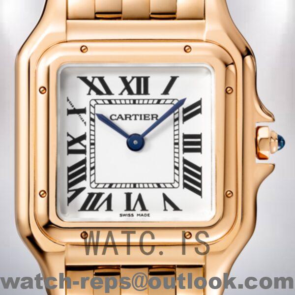 Cartier Panthere Ladies WGPN0007 27mm White Dial Watch