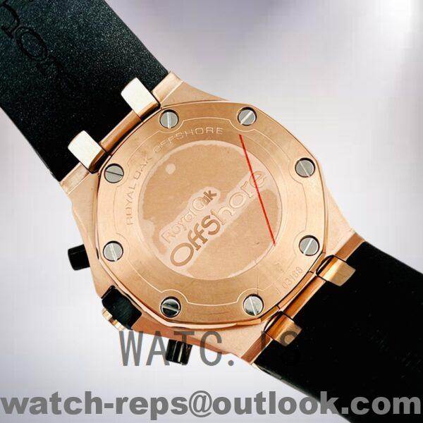 Audemars Piguet Royal Oak Offshore 43mm Men’s 26470OR.OO.A002CR.01 Rose Gold-tone Rubber Band Watch 7