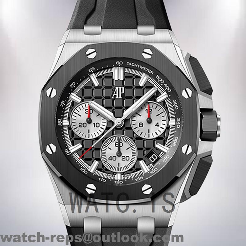 Audemars Piguet Royal Oak Offshore 43mm Men’s 26470OR.OO.A002CR.01 Rose Gold-tone Rubber Band Watch 3