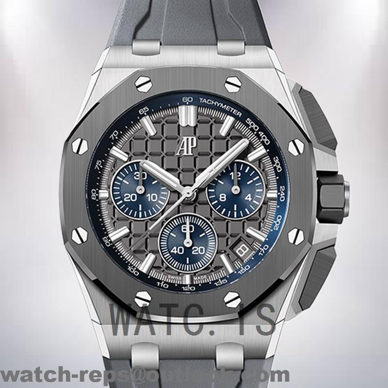 Audemars Piguet Royal Oak Offshore 26420RO.OO.A002CA.01 Men’s 43mm Rose Gold-tone Black Dial Watch 3