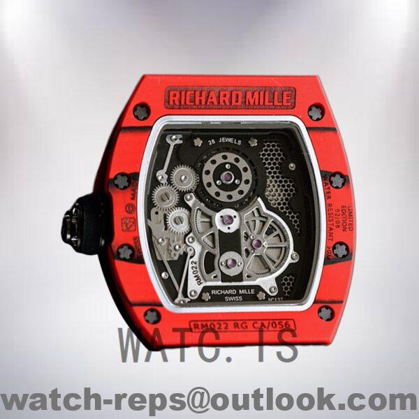 Richard Mille RM022 Around 50*40mm Men RM022 Automatic Black Dial Watch - Image 4