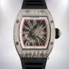 Richard Mille RM023 Around 50*40mm Men RM023 Rubber Band Diamond Watch