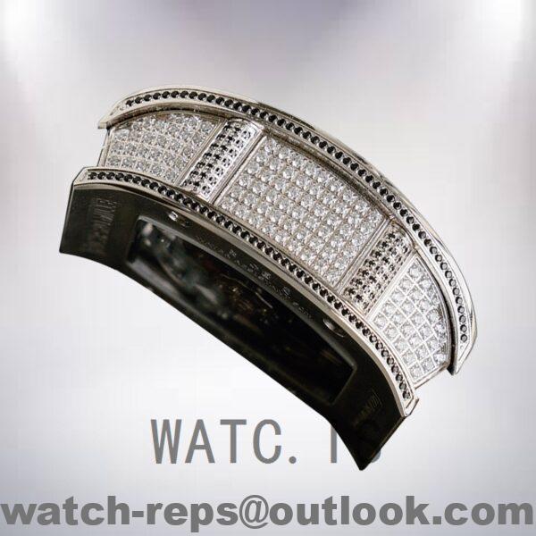 Richard Mille RM023 Around 50*40mm Men RM023 Rubber Band Diamond Watch - Image 4