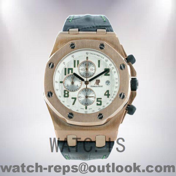 Audemars Piguet Royal Oak Offshore 42mm RoyalOakOffshore005 Men's White Dial Watch - Image 2