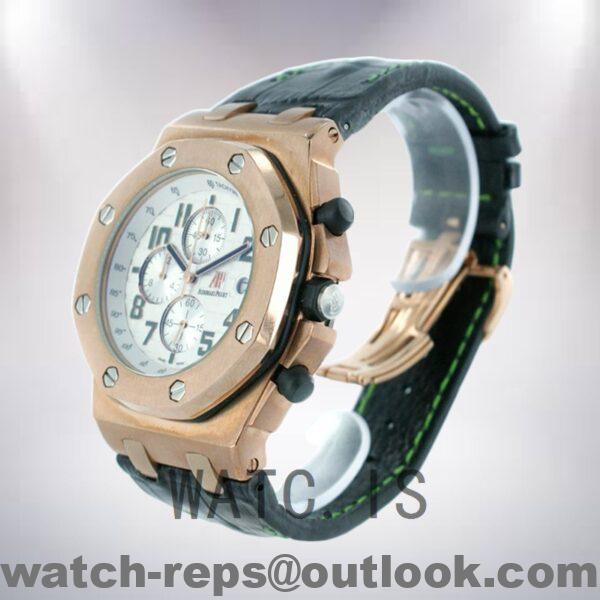 Audemars Piguet Royal Oak Offshore 42mm RoyalOakOffshore005 Men's White Dial Watch - Image 3