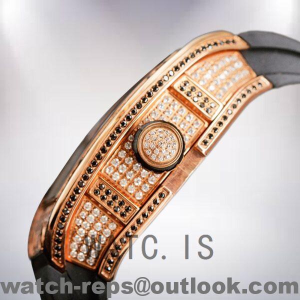 Richard Mille RM51-02 Around 43*36mm Ladies RM51-02 Automatic Rubber Band Watch - Image 3