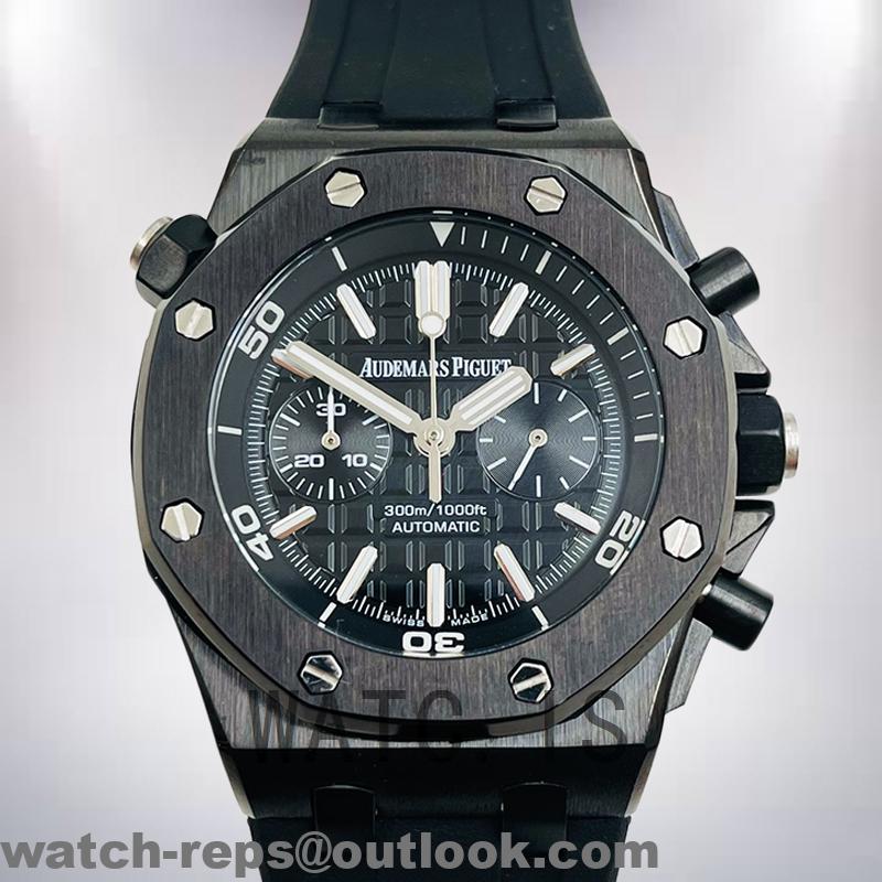 Audemars Piguet Royal Oak Offshore Diver 42mm 26703ST-BK02 Men’s Quartz/Automatic Silver-tone Watch 2