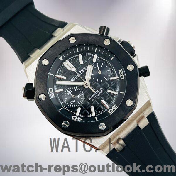 Audemars Piguet Royal Oak Offshore Diver 42mm 26703ST-BK02 Men’s Quartz/Automatic Silver-tone Watch 6