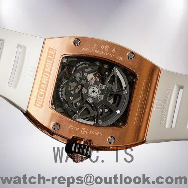 Richard Mille RM023 Men RM023 Around 50*40mm Rubber Band Watch - Image 4