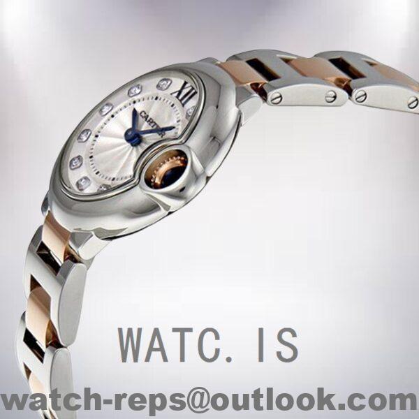 Cartier Ballon Bleu WE902030 36mm/28mm Ladies Silver-tone Watch - Image 3