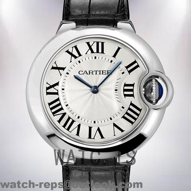 Cartier Ballon Bleu W69016Z4 36mm/42mm Unisex Automatic Silver-tone Watch 2