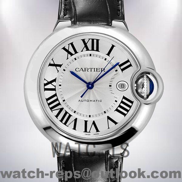 Cartier Ballon Bleu W69016Z4 36mm/42mm Unisex Automatic Silver-tone Watch