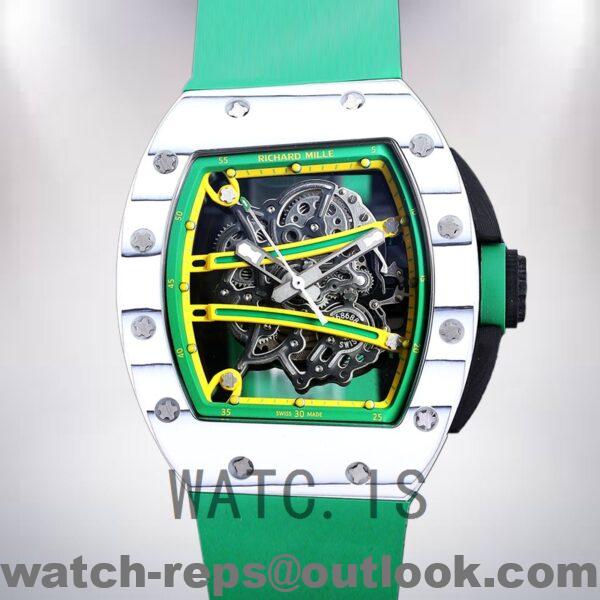 Richard Mille RM 61-01 Men RM 61-01-001 50*40mm Automatic Transparent Dial Watch