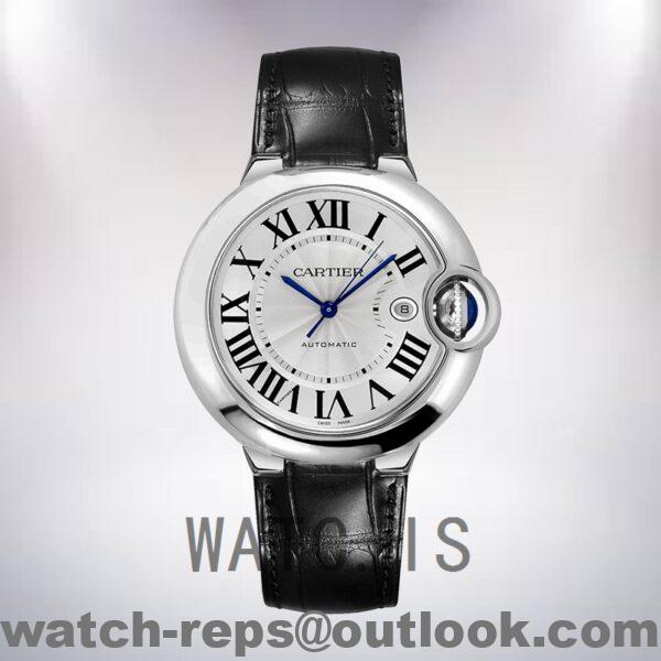 Cartier Ballon Bleu W69016Z4 36mm/42mm Unisex Automatic Silver-tone Watch - Image 2