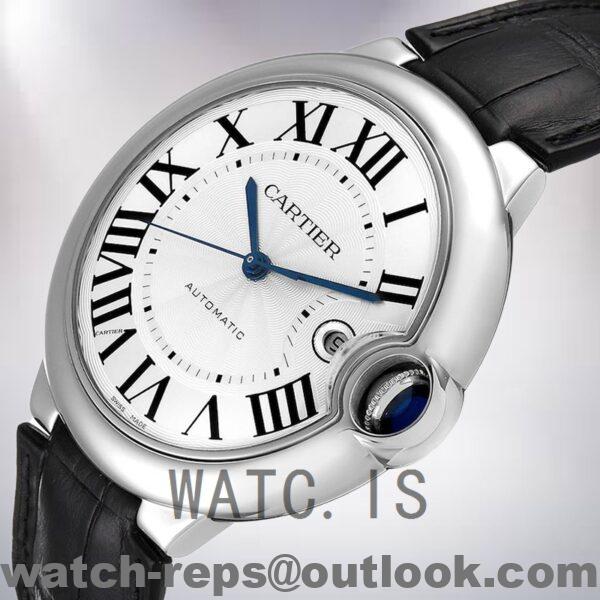 Cartier Ballon Bleu W69016Z4 36mm/42mm Unisex Automatic Silver-tone Watch - Image 3