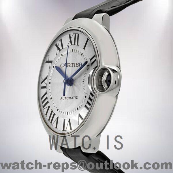 Cartier Ballon Bleu W69016Z4 36mm/42mm Unisex Automatic Silver-tone Watch - Image 4