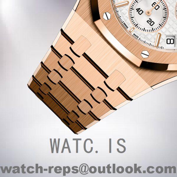 Audemars Piguet Royal Oak 41mm 26240OR.OO.1320OR.03 Men's Bracelet Rose Gold-tone Watch - Image 4