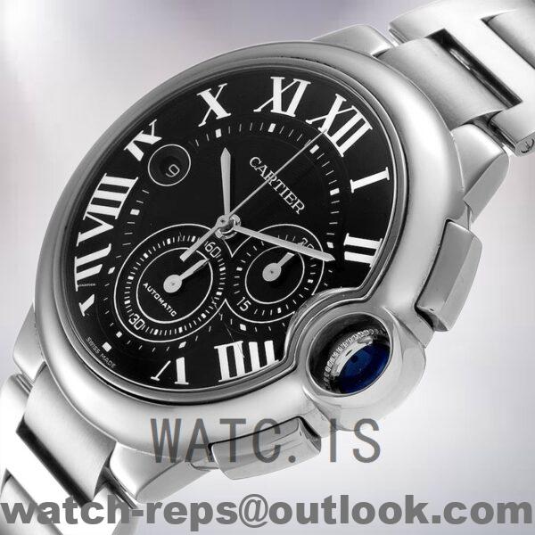 Cartier Ballon Bleu 47mm W6920077 Men’s Quartz Watch 6