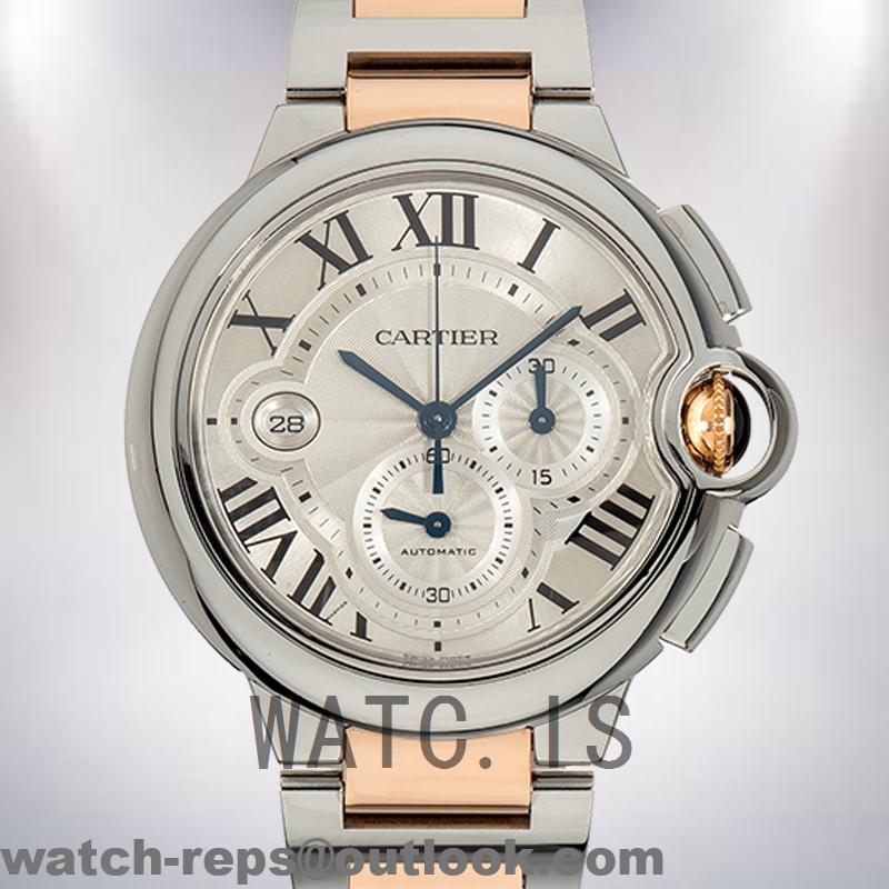 Cartier Ballon Bleu 47mm Men’s W6920052 Silver-tone Watch 2