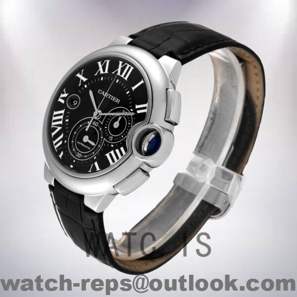 Cartier Ballon Bleu 47mm Men’s W6920052 Silver-tone Watch 7