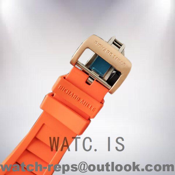 Richard Mille RM52-05 RM52-05-004 Around 50*42mm Men Rubber Band Watch - Image 3