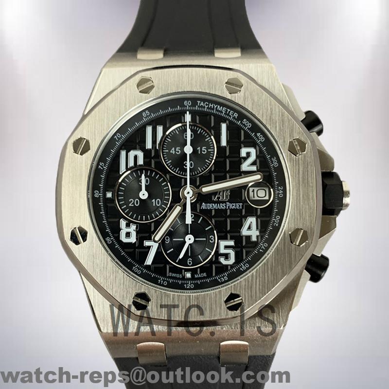 Audemars Piguet Royal Oak Offshore 26231ST.ZZ.D002CA.01 37mm Men’s Silver-tone Watch 3