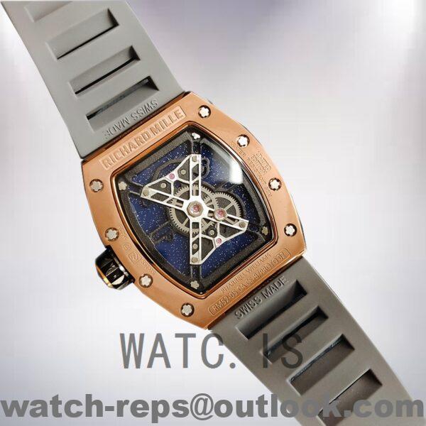 Richard Mille RM52-05 Men RM52-05-003 Around 50*42mm Rubber Band Mars Earth Dial Watch - Image 4