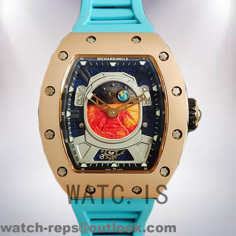 Richard Mille RM055 RM055 Around 50*40mm Men Automatic Watch 2